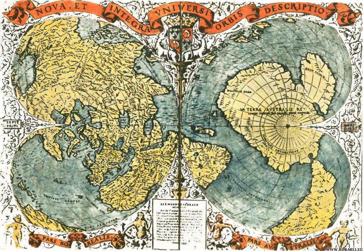 Карта Оронция Финея