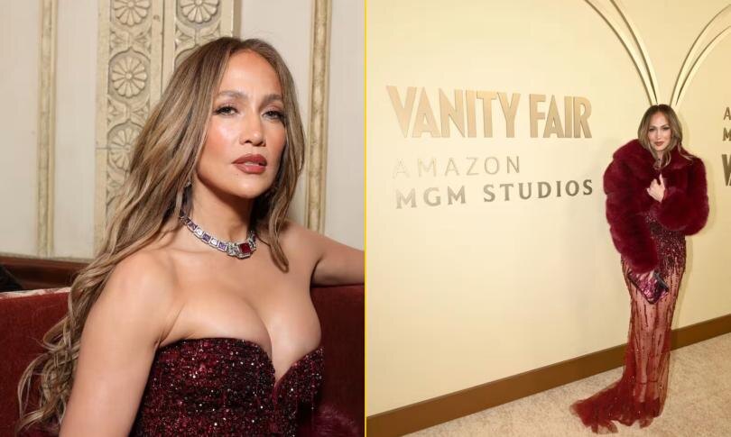    Источник: Социальные сети | Дженнифер Лопес Золотой глобус 2026