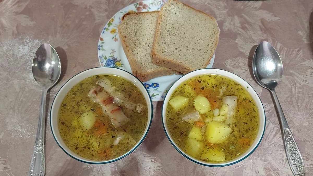 Супчик с пылу с жару!