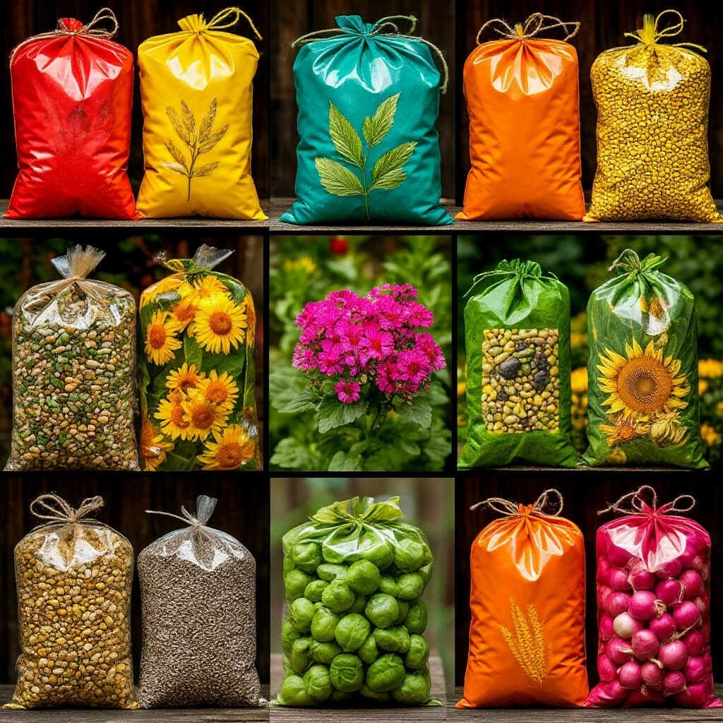 ЯРКИЕ ПАКЕТЫ С СЕМЕНАМИ