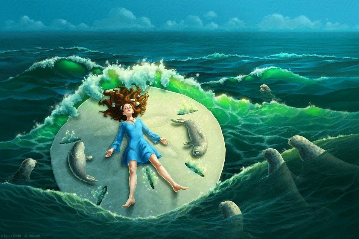 "Sand Dollar"/"�������� ������"
���� "Magical Oceans"/"��������� ������" �������� ����������� : vk.com�album-20637220_306073788