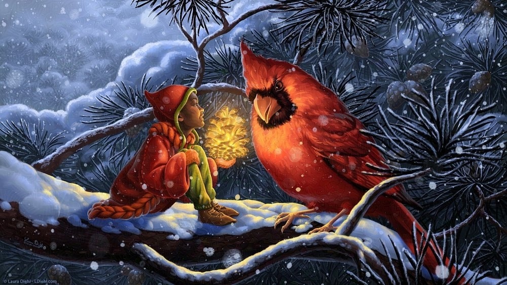 "Cardinal Snow"/"������� ��������"
���� "Little Folk"/"��������� �������"�������� ����������� : vk.com�album-20637220_306073788