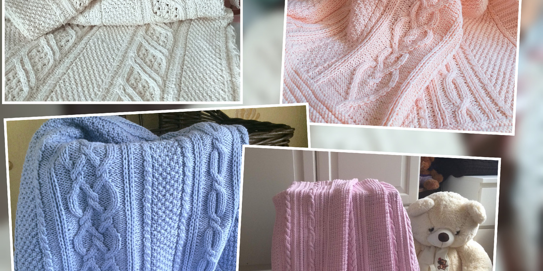 Мои первые детские пледы.