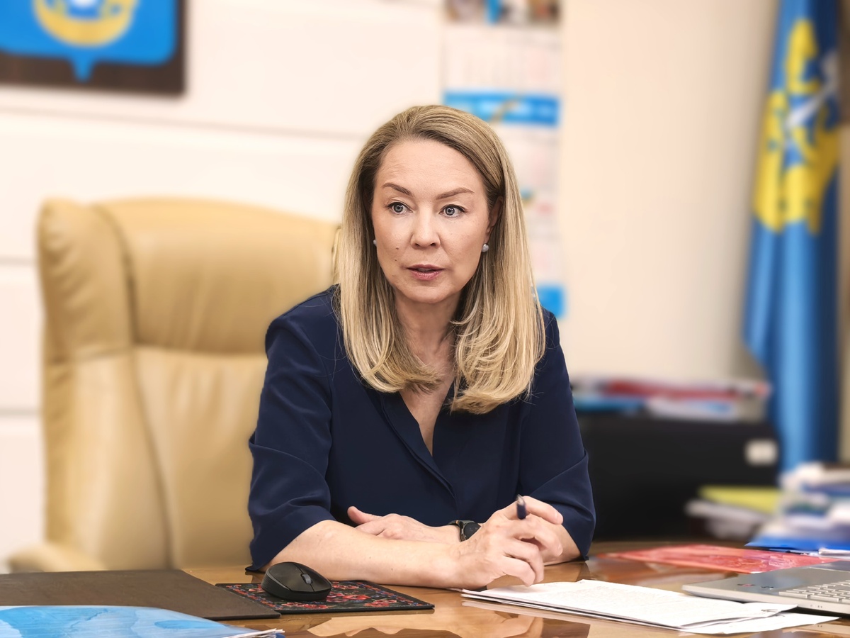 Ольга Зимина рассказала о приоритетах работы и планах развития.  Фото: Предоставлено пресс-службой Тюменского МО