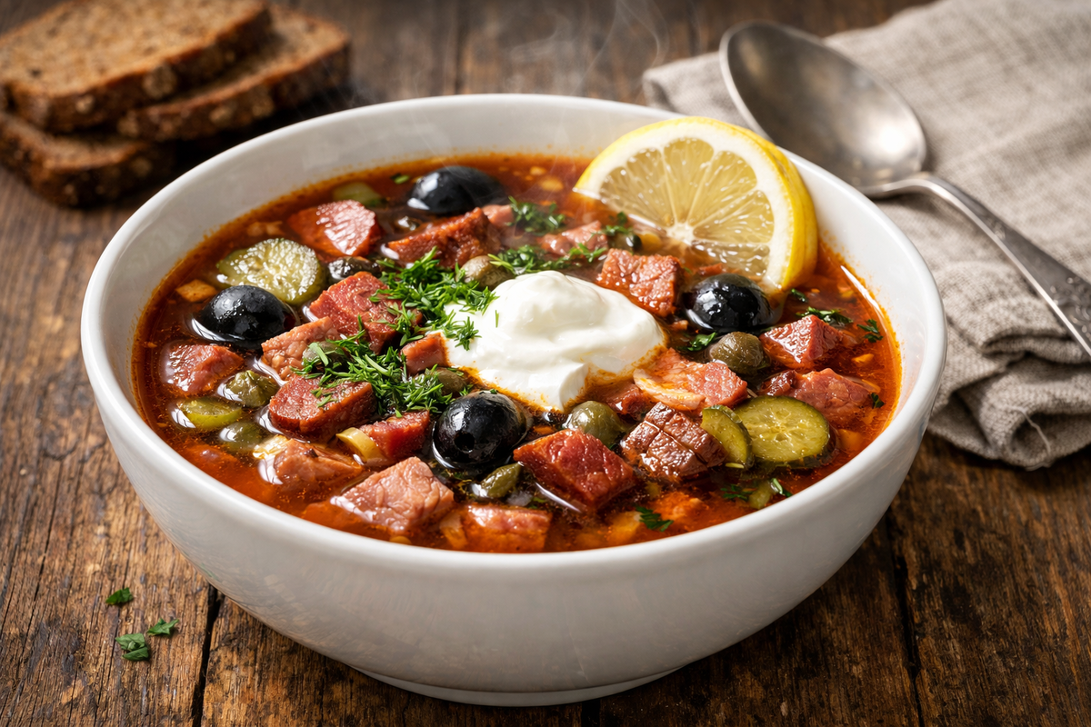 Суп солянка сборная 