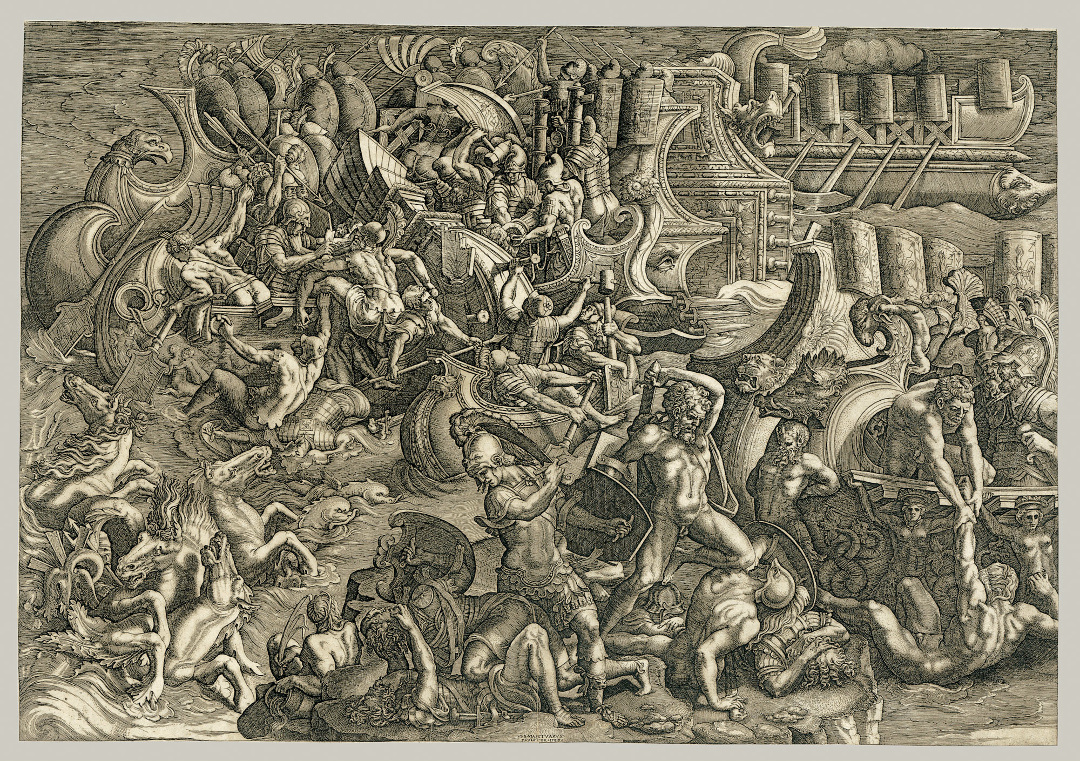 Битва с троянцами.