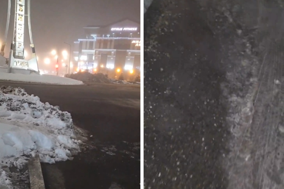    В Оренбурге на улице Набережной уже пять дней вода течет прямо на дорогу. Комментарий Росводоканала