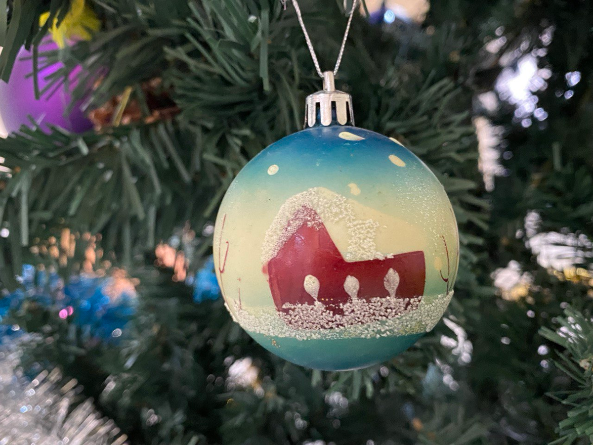 Ноавогодняя ёлочка. Фото автора