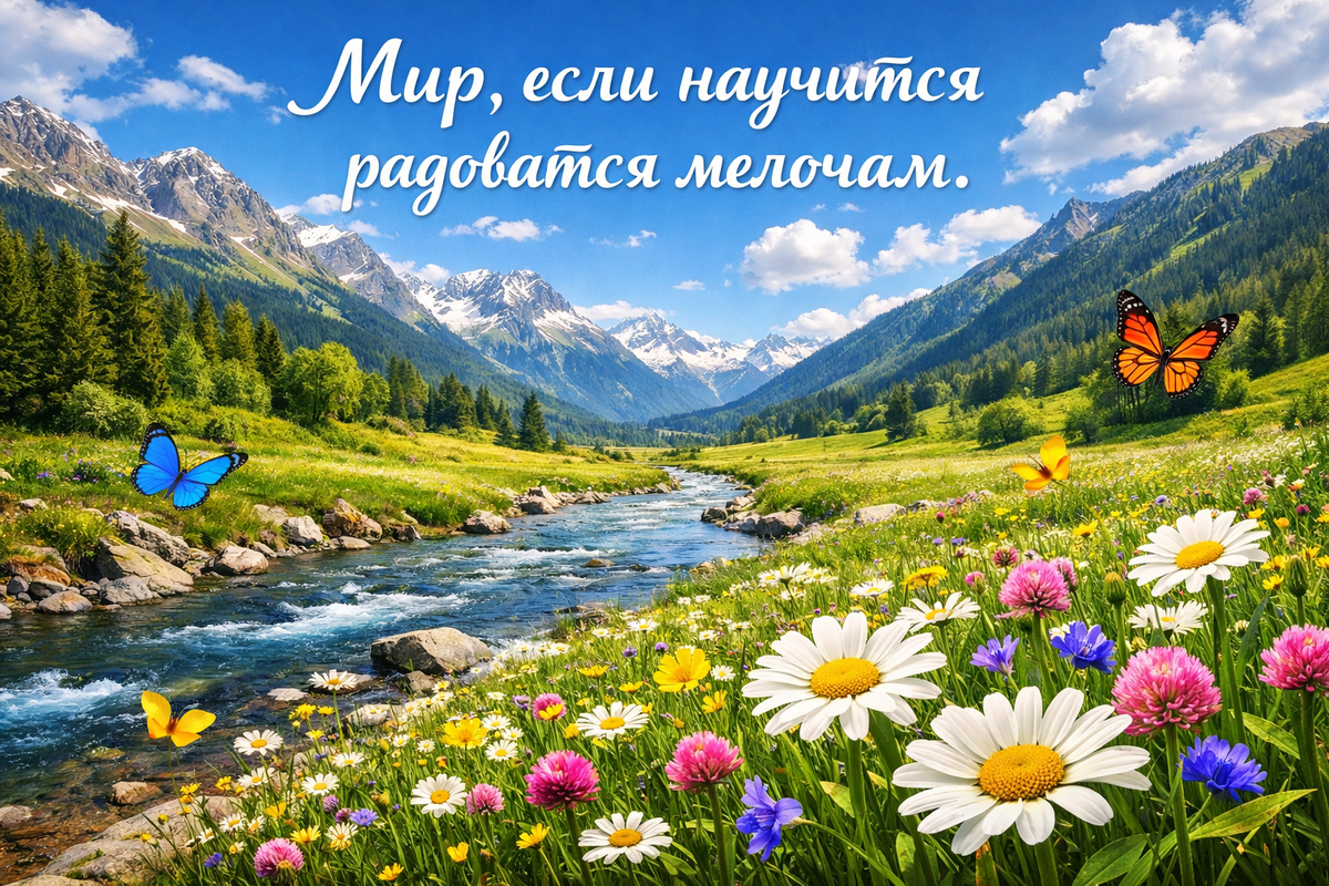 Когда жизнь перестаёт радовать, начни с малого, а не со смысла жизни