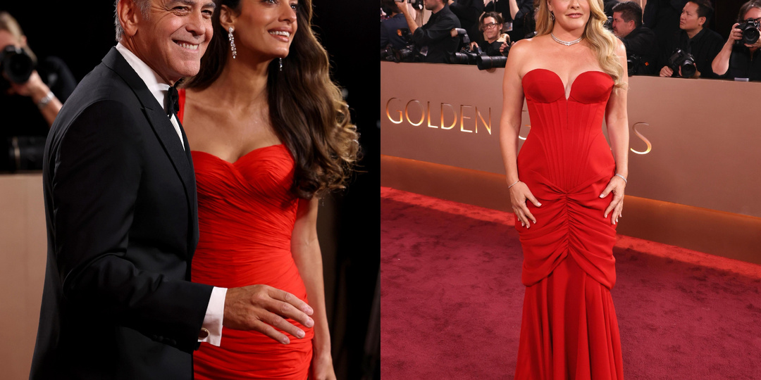 Нелепое платье Лопес, женщина-бант, ненакрашенная Памела Андерсон в белом и другие наряды знаменитостей на "Золотом глобусе 2026"