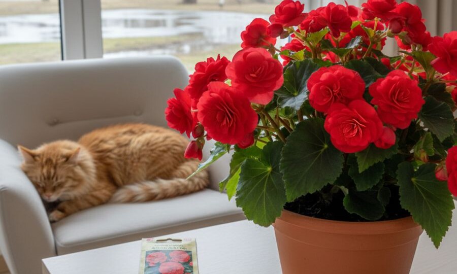 Вырастим бегонию клубневую из семян — 7 шагов к успеху 🌺