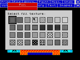 Редактор заливок