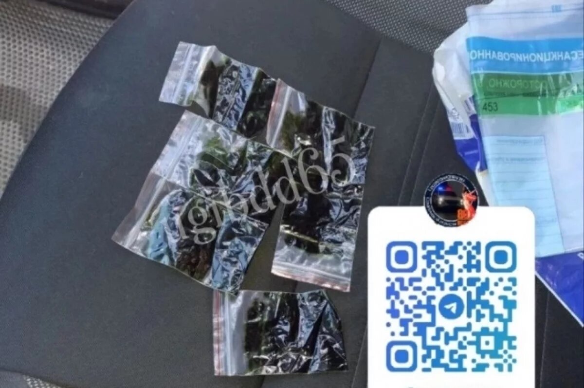    На Сахалине инспекторы ДПС обнаружили наркотики у водителя иномарки