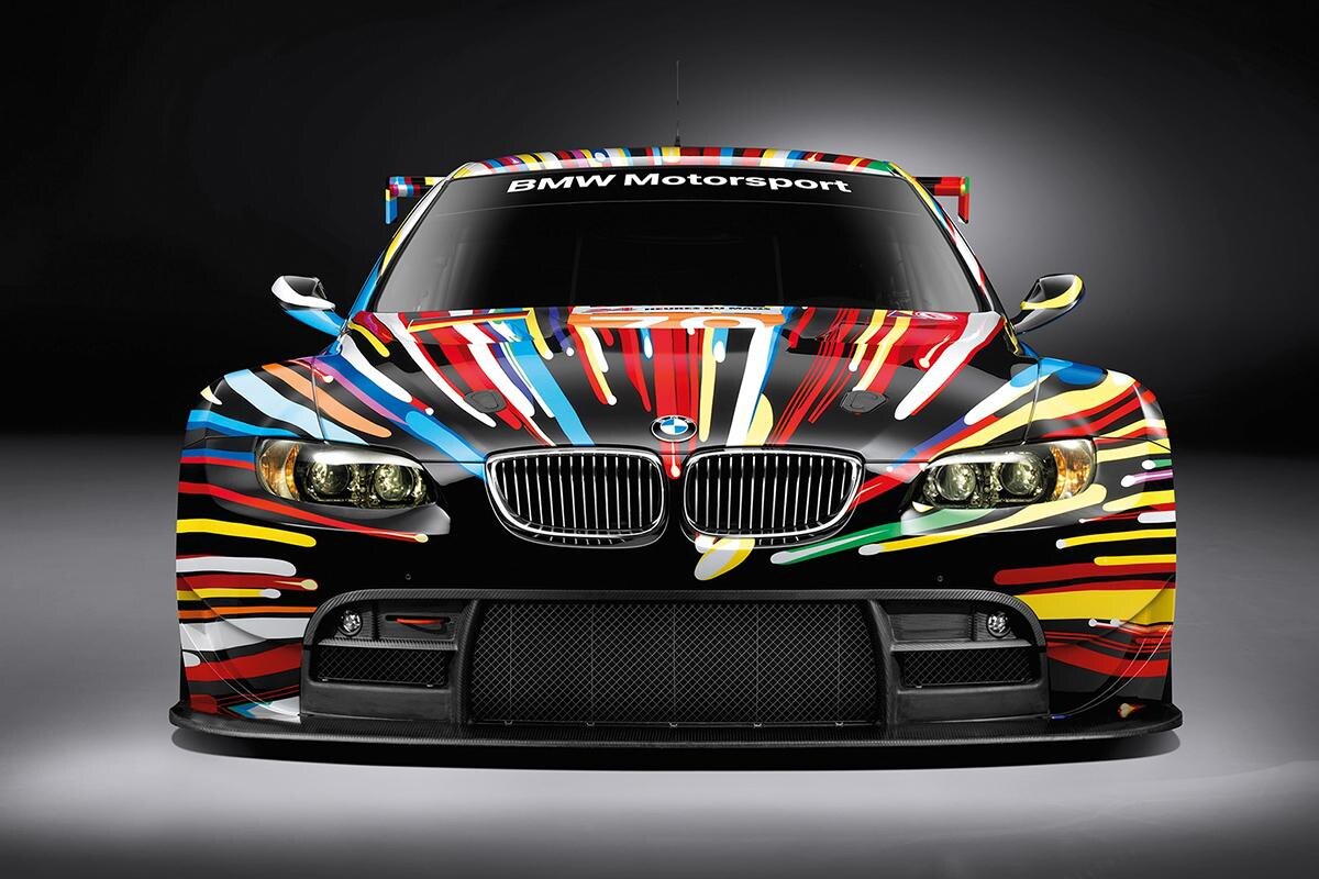 Проект BMW Art Car. Джефф Кунс. BMW M3 GT2. 2010 год. Фото BMW.