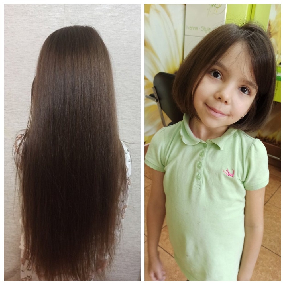 Арлана обрезала 40-сантиметровую косу и отдала волосы на бесплатные парики детям с онкологией