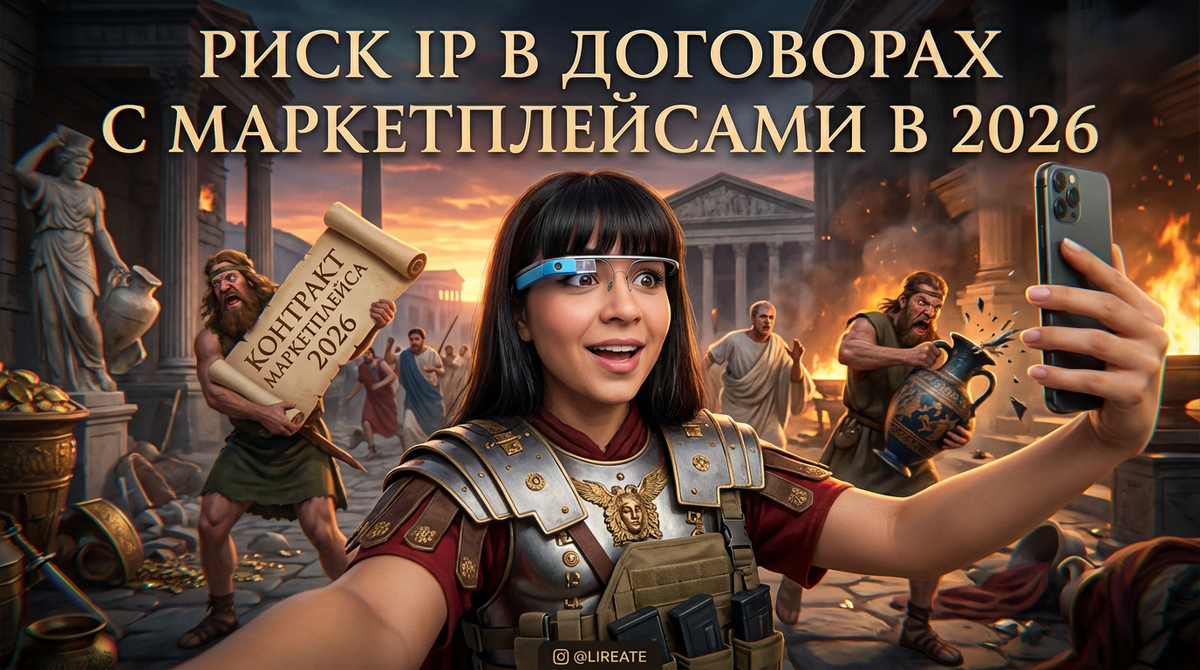    Риски, связанные с интеллектуальной собственностью в договорах маркетплейсов на 2026 год Лирейт