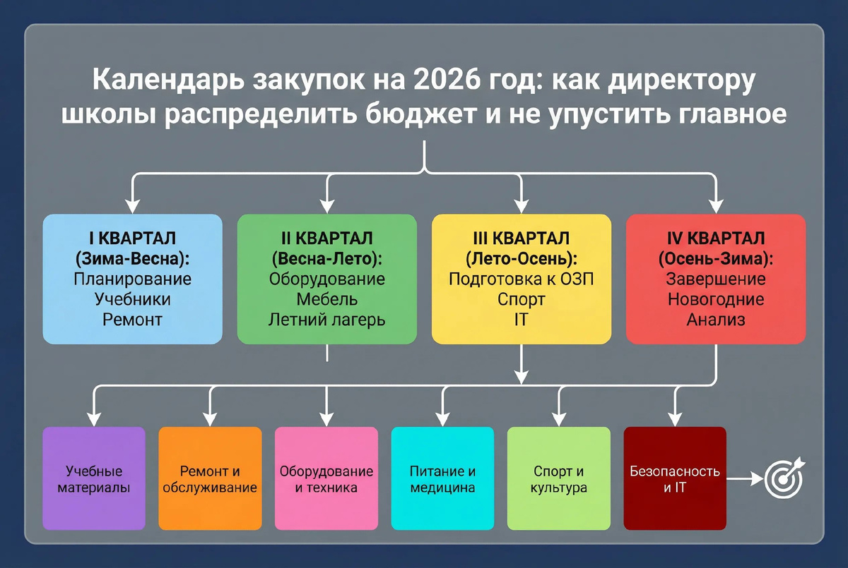 Календарь закупок на 2026 год
