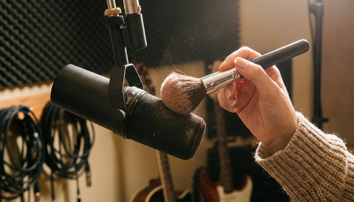    Ощущение ASMR вызывает, например, шуршание кисти по поверхности микрофона.