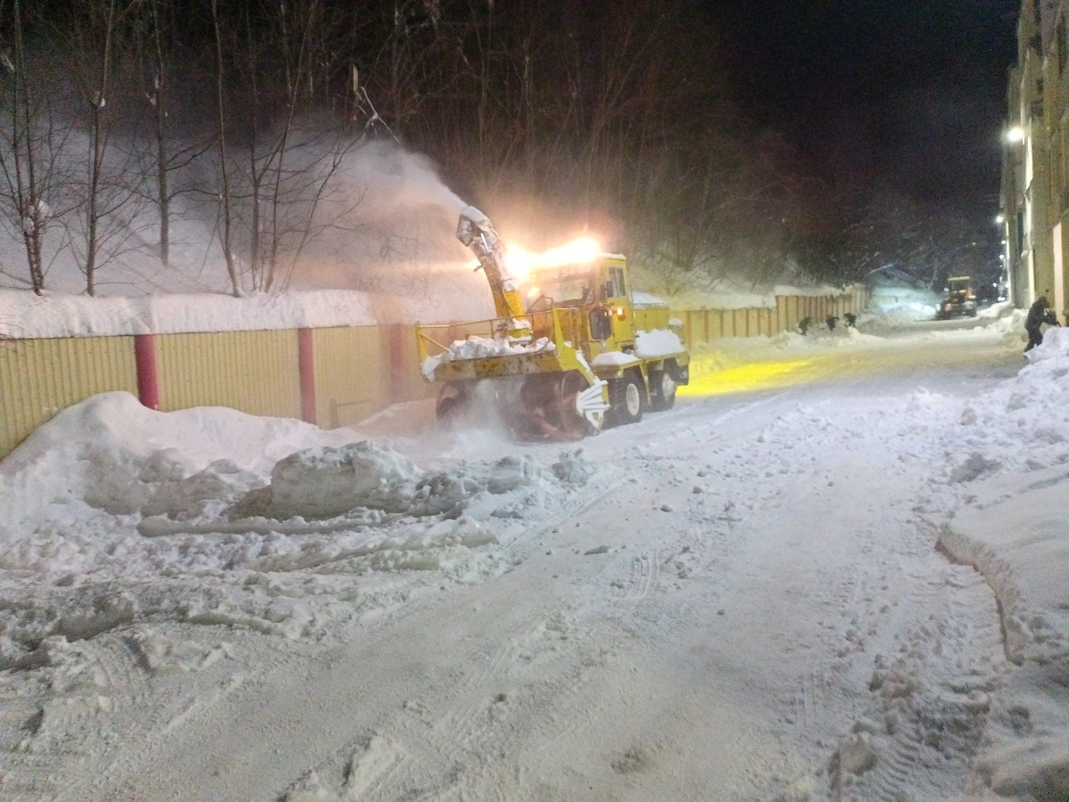 Дождались технику.