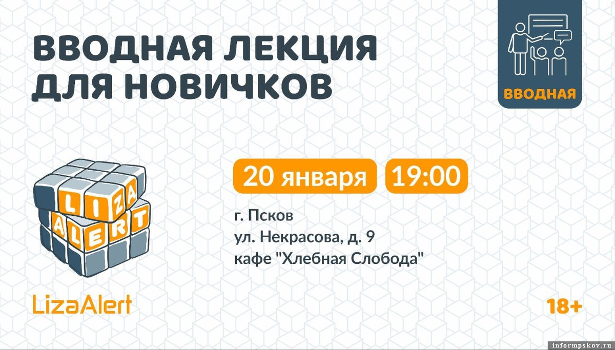Изображение здесь и далее: группа поискового отряда «ЛизаАлерт» Псковской области в соцсети «ВКонтакте»