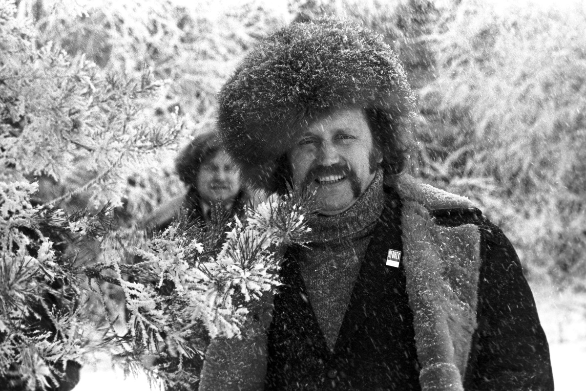    Художественный руководитель ансамбля "Песняры" Владимир Мулявин. 1976 год. / Юрий Иванов/РИА Новости