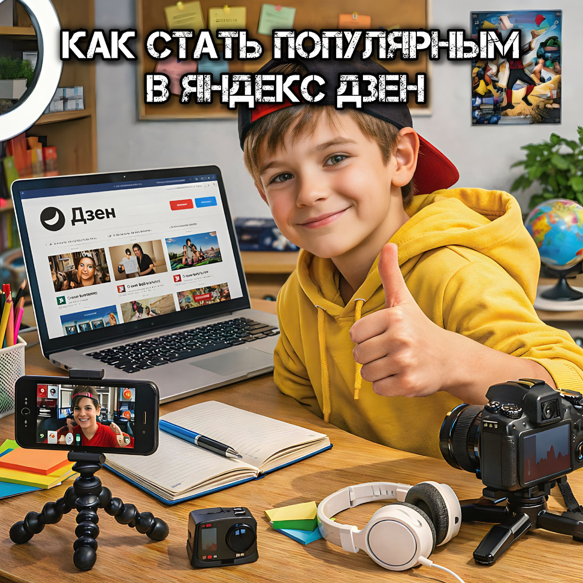 Популярность в Яндекс Дзен