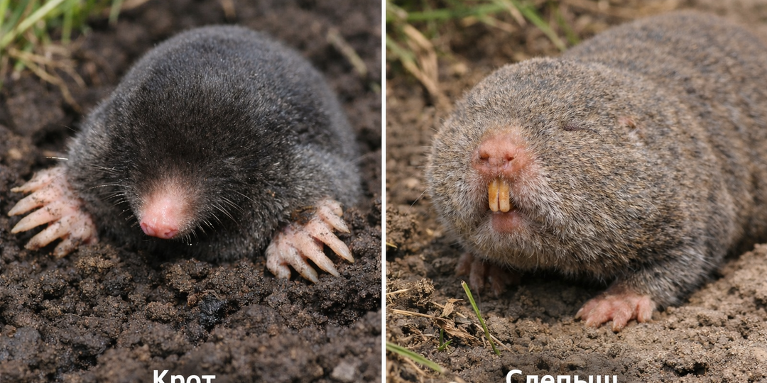 Как бороться с кротами и слепышами на участке гуманными способами. И чем они полезны