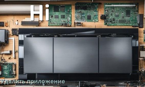 
Как в телевизоре Hi удалить приложение на Android TV 16, 15, 14