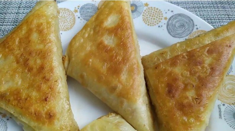 Ленивые чебуреки из лаваша