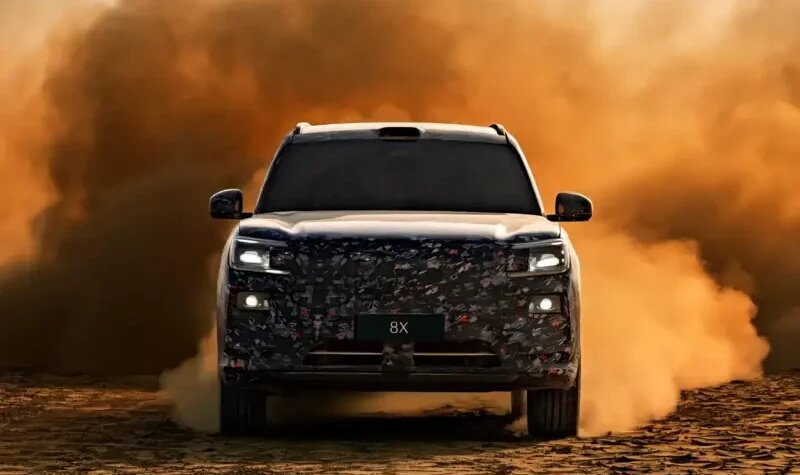 Zeekr 8x 2026: официальные фото и подробноcти о втором гибриде марки