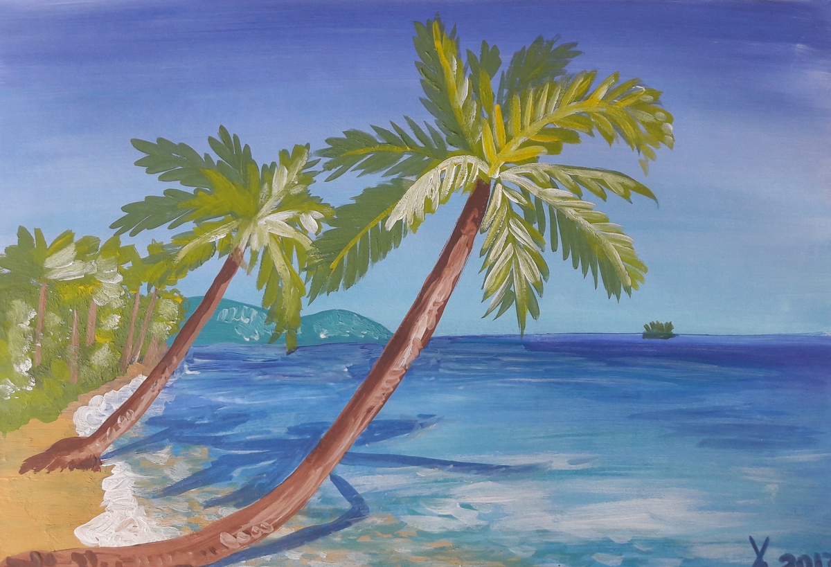 Правополушарное рисование. Пример.