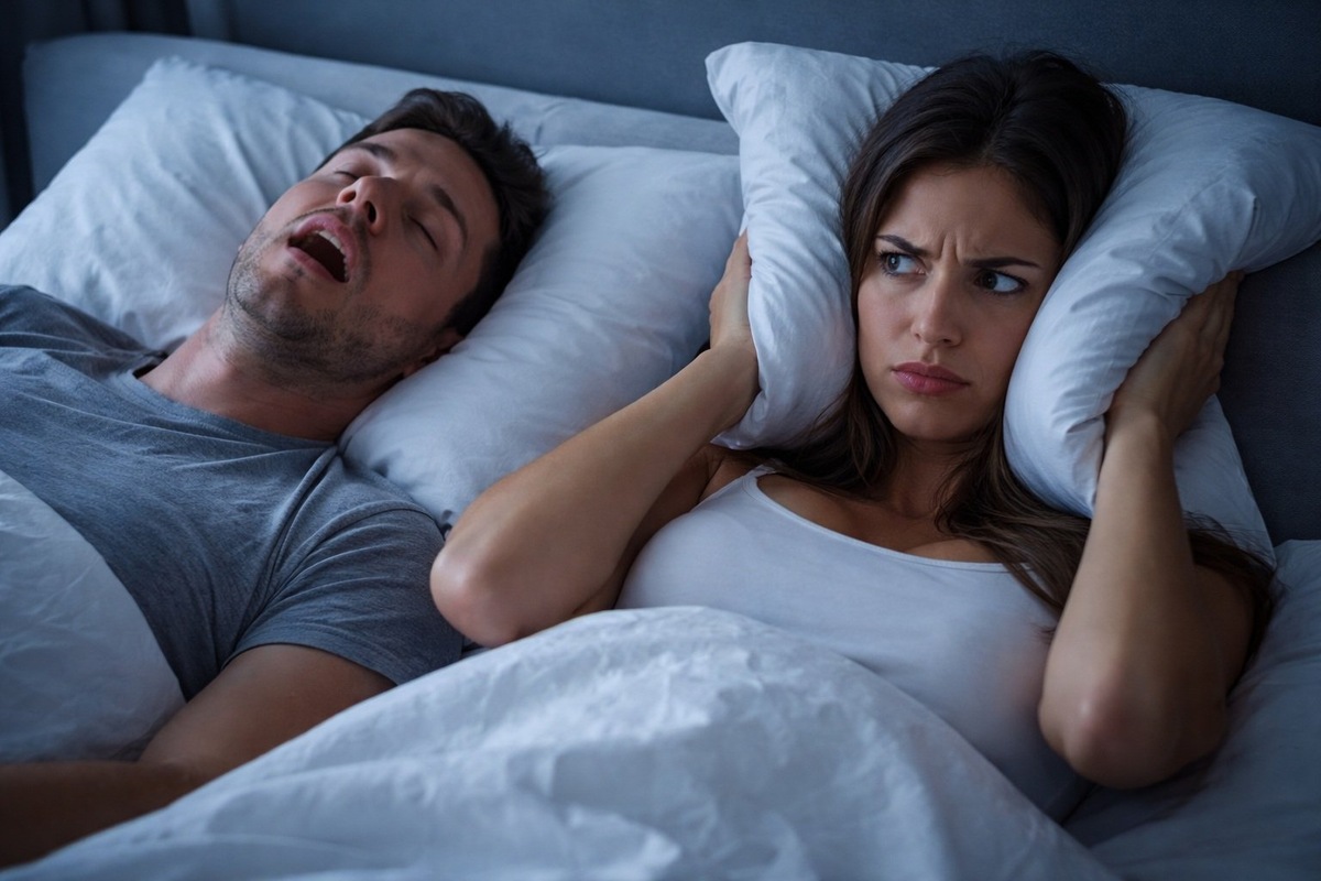    Люди не слышат собственный храп сразу по нескольким причинам