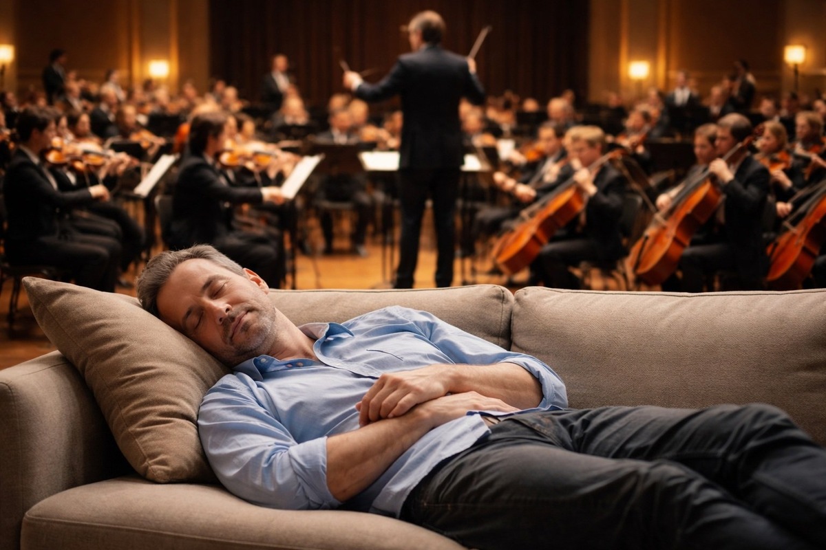    Некоторые люди совершенно не подвержены шуму и крепко спят