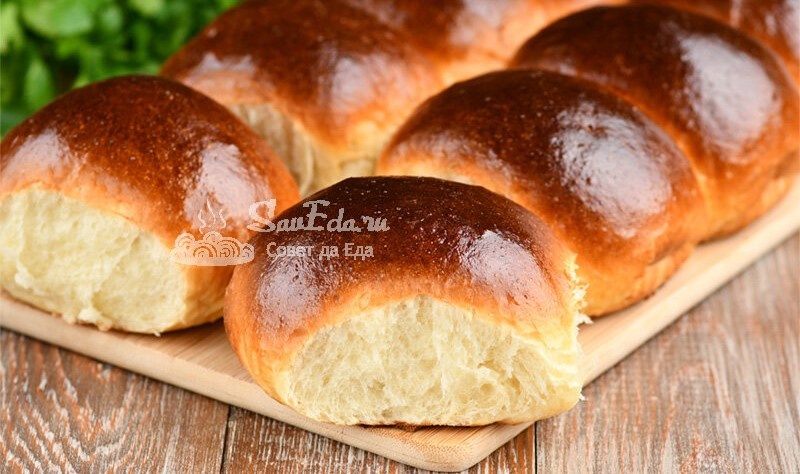 Как же это вкусно! Идеальные сдобные булочки