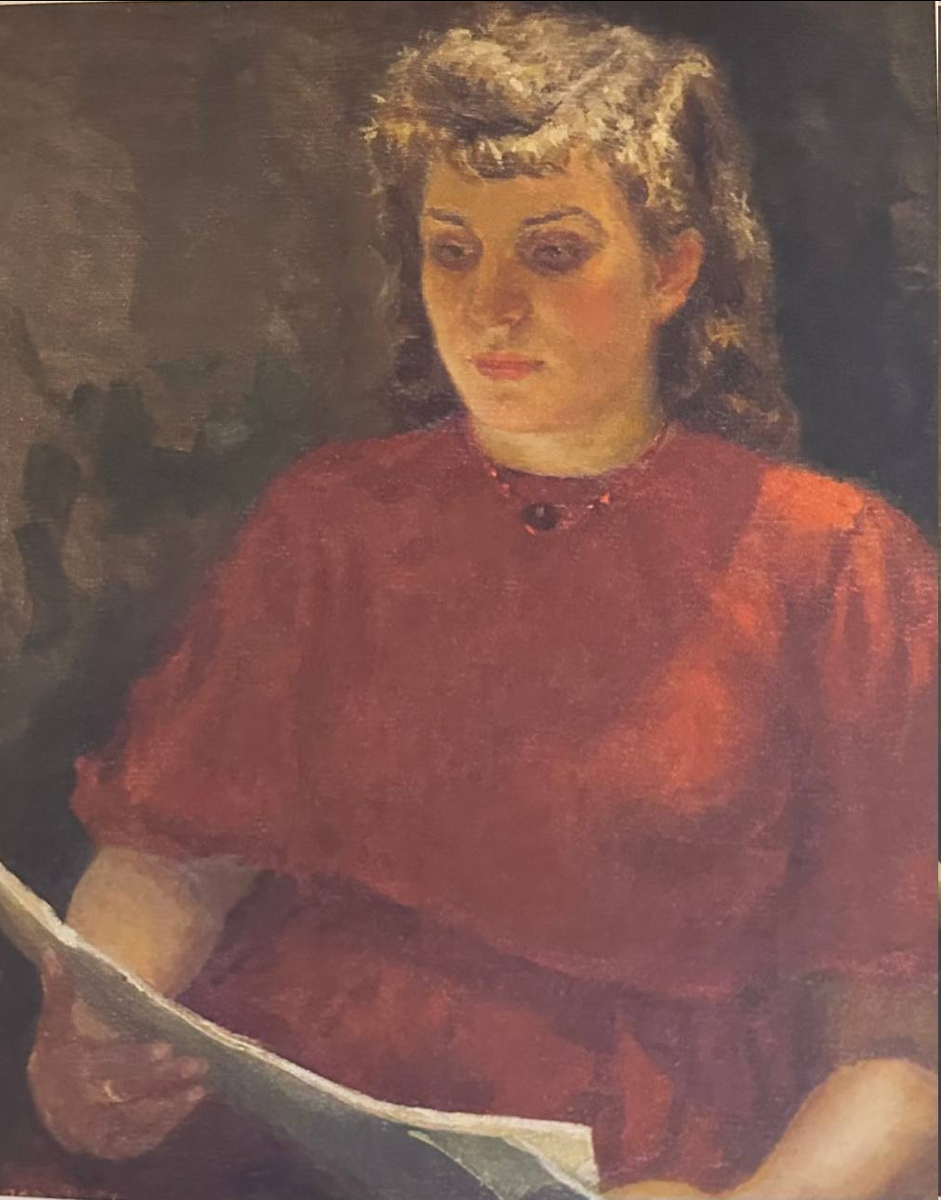 Андрей Хазаров. «Портрет жены». 1951