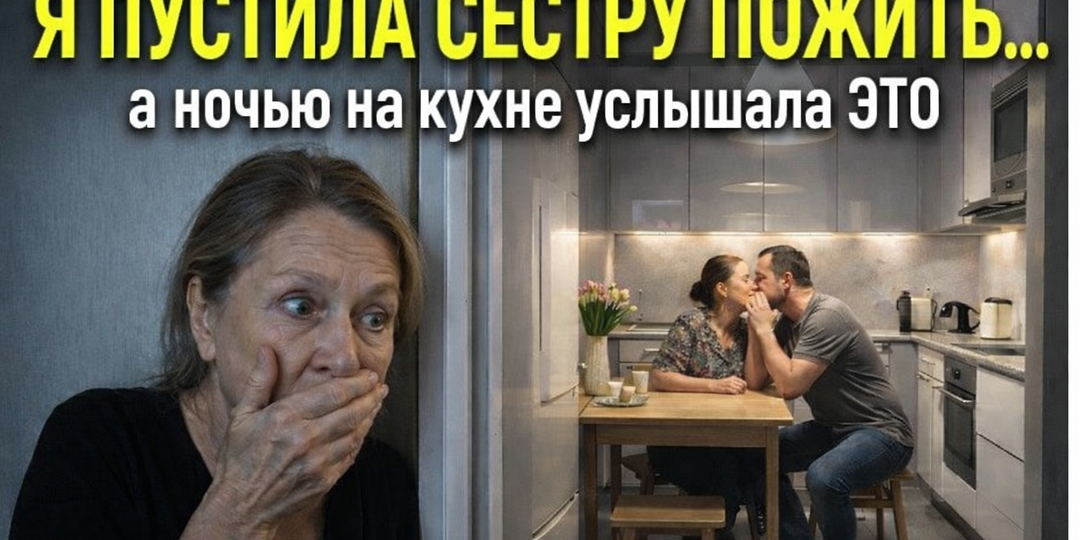 Я ПУСТИЛА СЕСТРУ ПОЖИТЬ И ПОЖАЛЕЛА ОБ ЭТОМ А НОЧЬЮ УСЛЫШАЛА ТАКОЕ ЧТО РАЗРУШИЛО МОЮ СЕМЬЮ