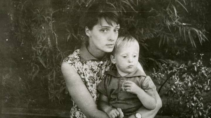 Людмила Абрамова с сыном