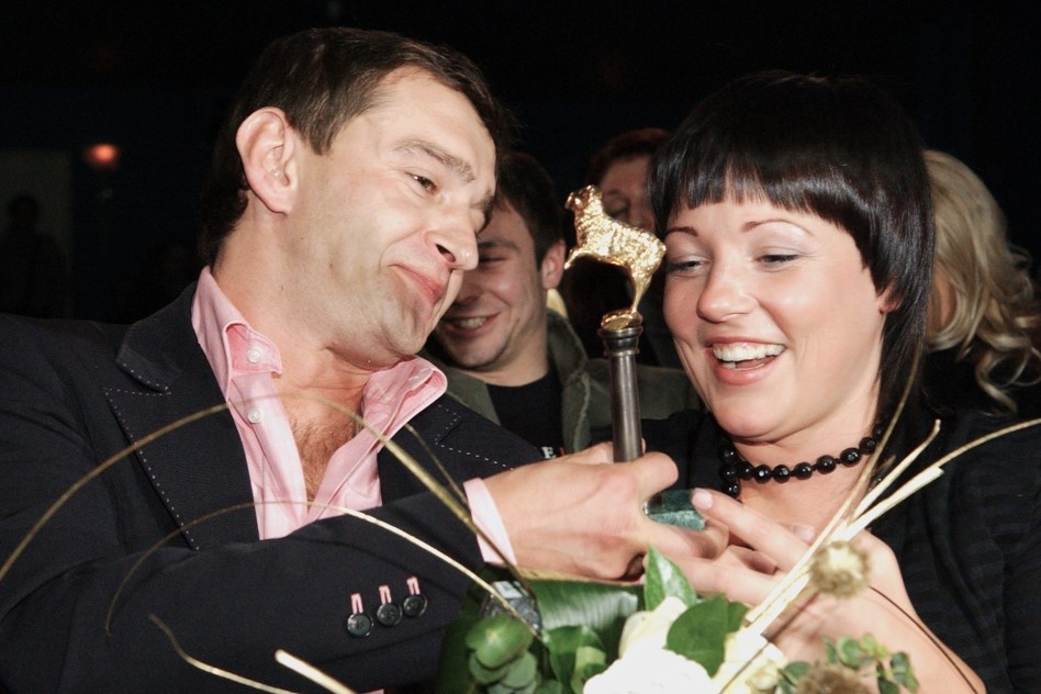 Константин Хабенский с первой женой Анастасией. Фото © ТАСС / Эмиль Матвеев