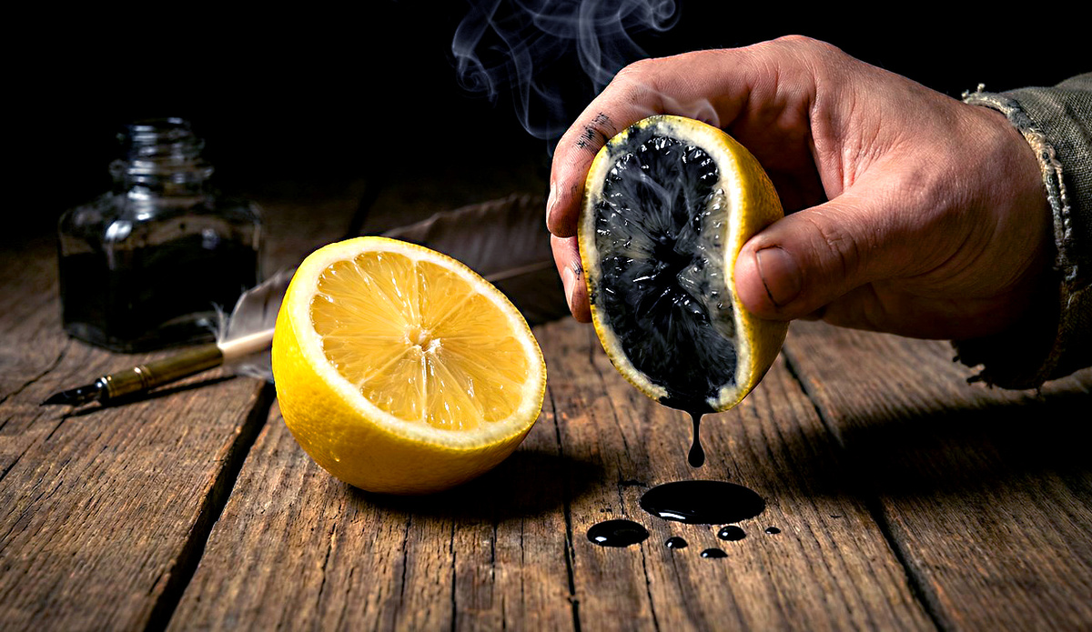 Тест с лимоном