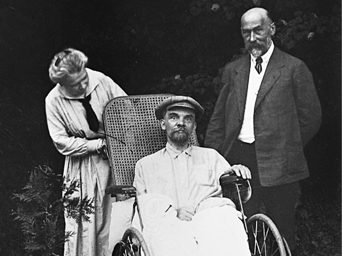 Последнее фото Ленина-Ульянова при жизни