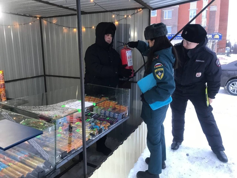    Торговлю пиротехникой проконтролировали в Чебоксарах