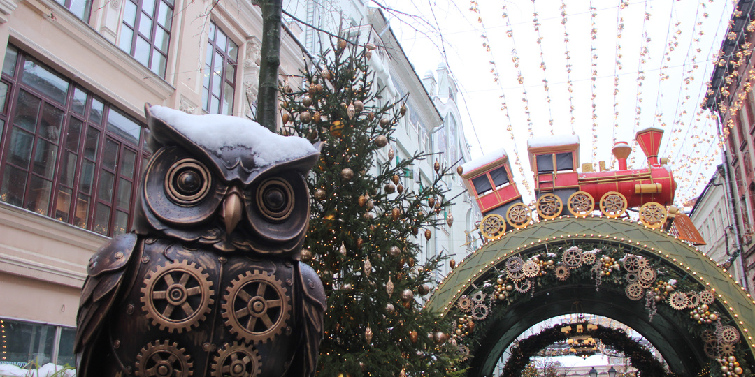 Новогодняя Москва 2026. Прогулки по самым красивым улицам города