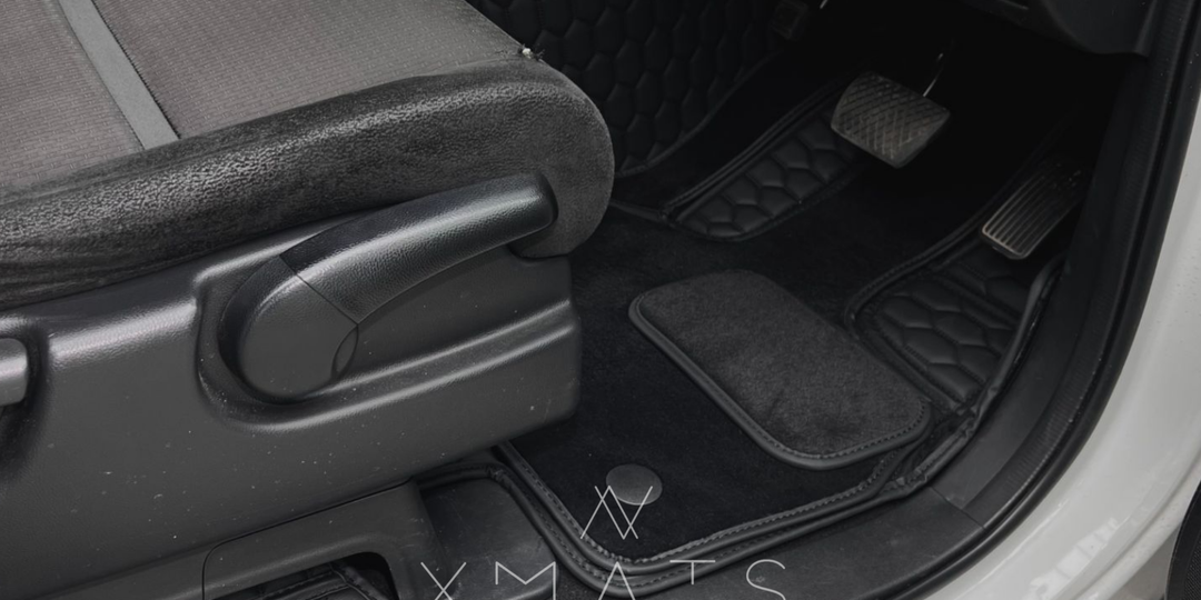 3D коврики из экокожи в салон Honda Stepwgn