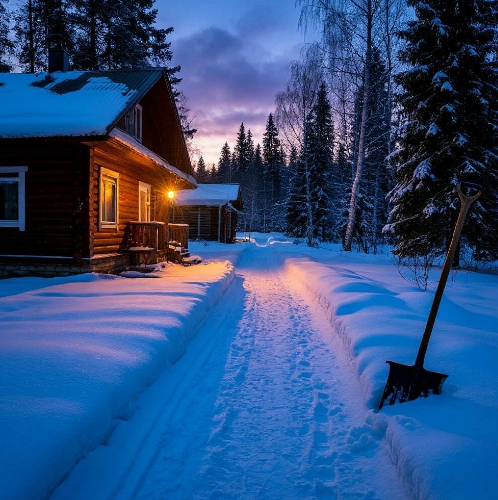 Вас тоже немного засыпало?