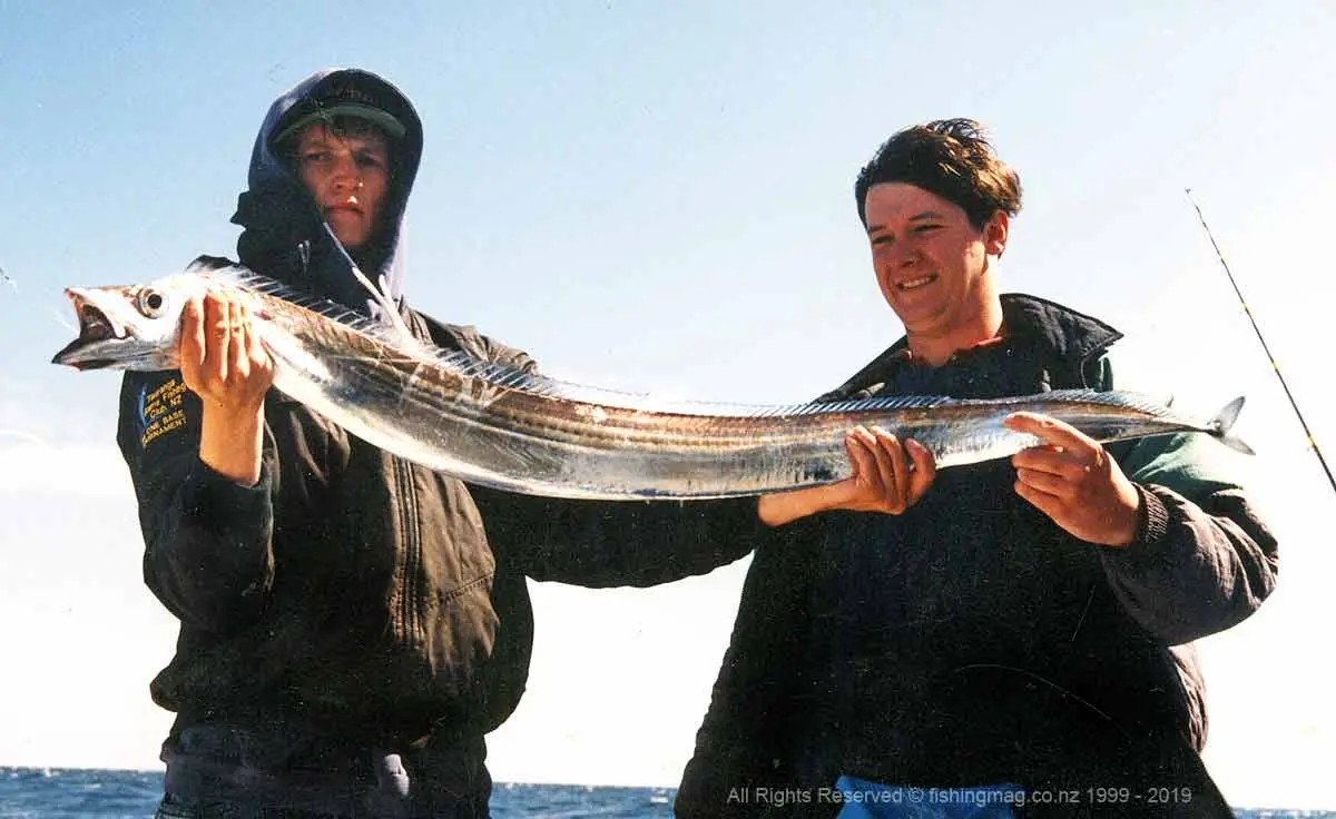 Смотрите, какой шикарный меч мы выловили!
