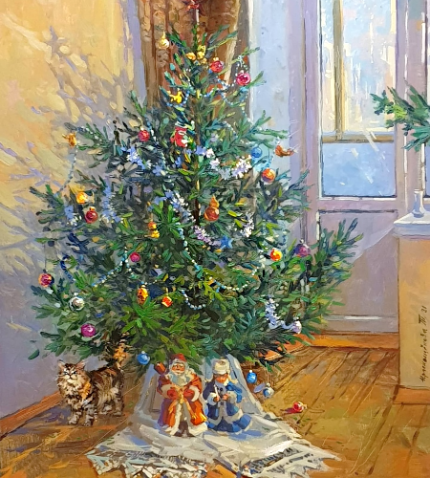 Автор- художник  Татьяна Краснощёкова. Источник изображения : Яндекс картинка.