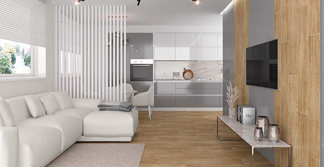 Стиль в интерьере с помощью акцентных стен (рис.1)