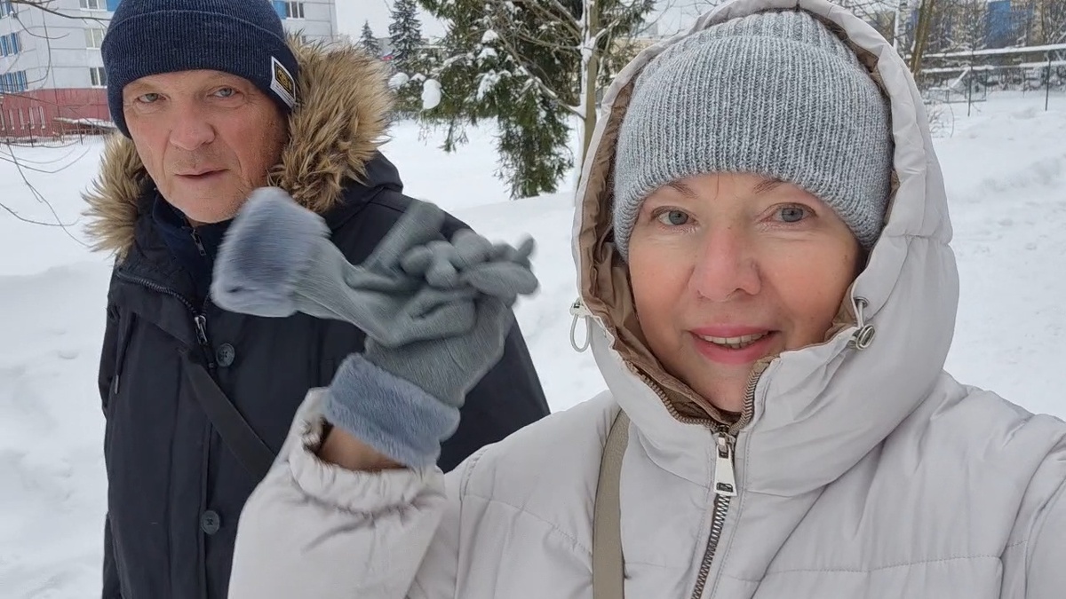 У нас морозно