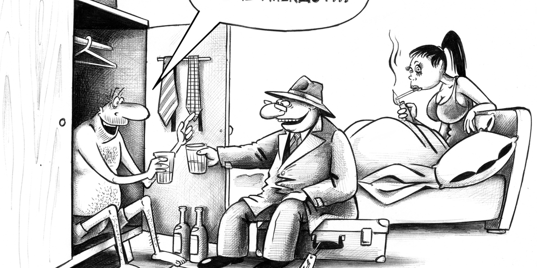 Супружеская жизнь в карикатурах Корсуна, которые лучше не показывать молодоженам