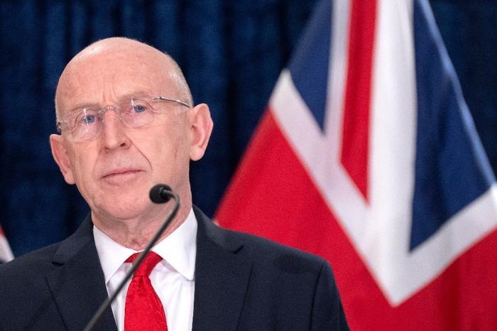 Министр обороны Британии Джон Хили. Обложка © ТАСС / АР